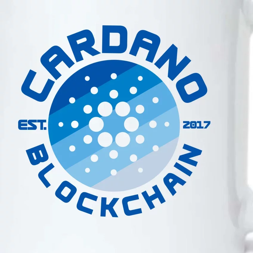 Cardano Blockchain Cryptocurrency Est 2017 Black Color Changing Mug