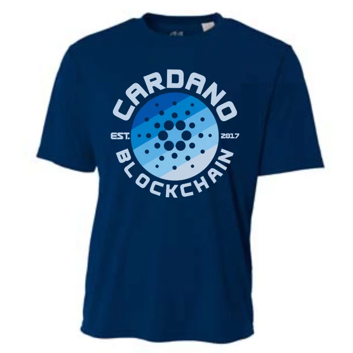 Cardano Blockchain Cryptocurrency Est 2017 Cooling Performance Crew T-Shirt