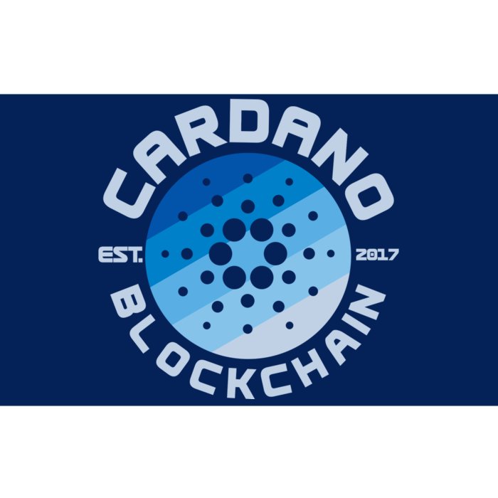 Cardano Blockchain Cryptocurrency Est 2017 Bumper Sticker