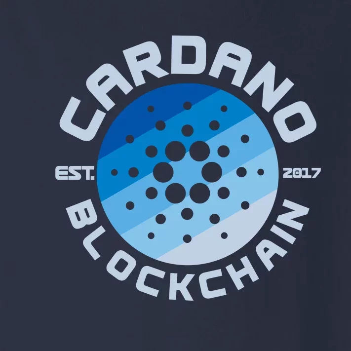 Cardano Blockchain Cryptocurrency Est 2017 Toddler Long Sleeve Shirt