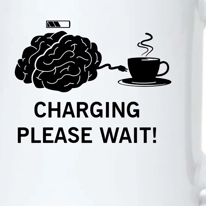 Charging Brain Coffee Black Color Changing Mug