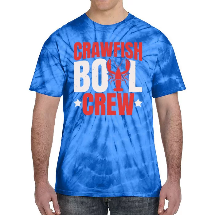 Crawfish Boil Crew Design Funny Crawfish Lover Cajun Season Great Gift Tie-Dye T-Shirt