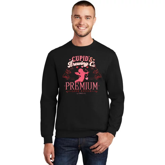 Cupid's Brewing Co Premium Love Potion Valentine's Day Tall Sweatshirt