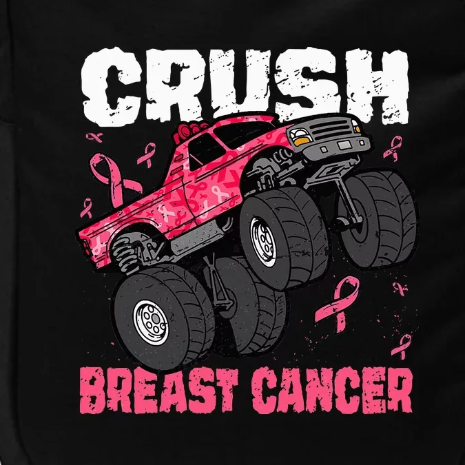 Crush Breast Cancer Monster Truck Impact Tech Backpack