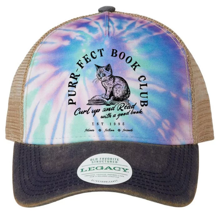 Cat Bookish Legacy Tie Dye Trucker Hat