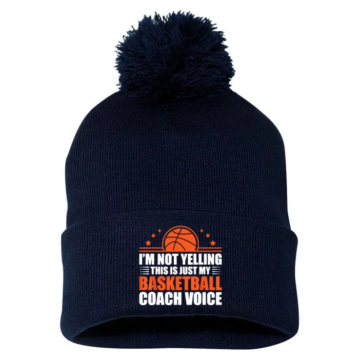 Cool Basketball Coach For  Wo Team Basketball Coaching Pom Pom 12in Knit Beanie