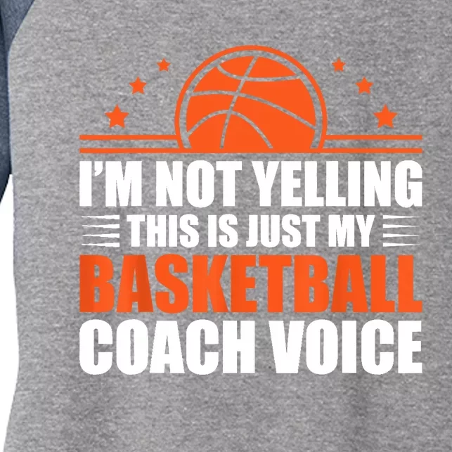 Cool Basketball Coach For  Wo Team Basketball Coaching Women's Tri-Blend 3/4-Sleeve Raglan Shirt