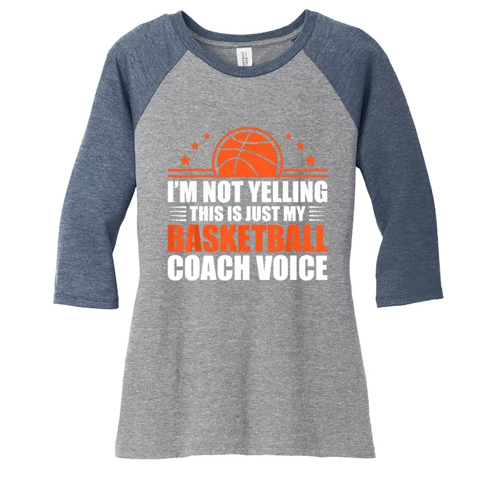 Cool Basketball Coach For  Wo Team Basketball Coaching Women's Tri-Blend 3/4-Sleeve Raglan Shirt