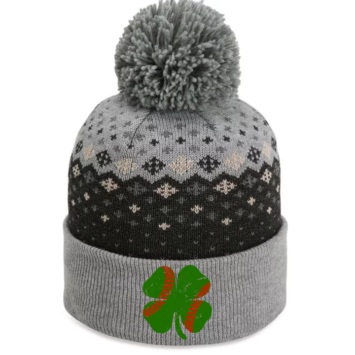 Clover Baseball The Baniff Cuffed Pom Beanie