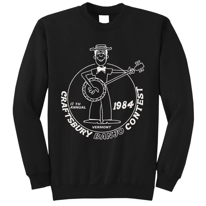 Craftsbury Banjo Contest 1984 Funny Tall Sweatshirt