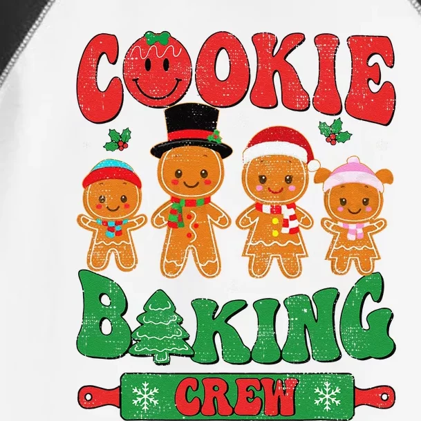 Cookie Baking Crew Family Christmas Gingerbread Team Pajamas Toddler Fine Jersey T-Shirt