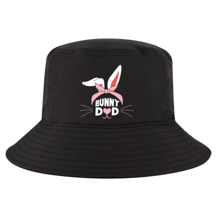 Cute Bunny Daddy Easter Dad Bunny Ears Father's Day Easter Day Cool Comfort Performance Bucket Hat