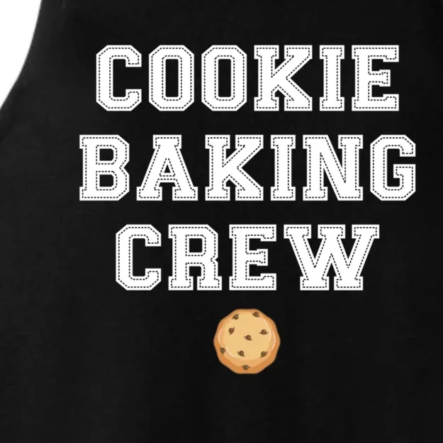 Cookie Baker Design Cookie Baking Crew Gift Ladies Tri-Blend Wicking Tank