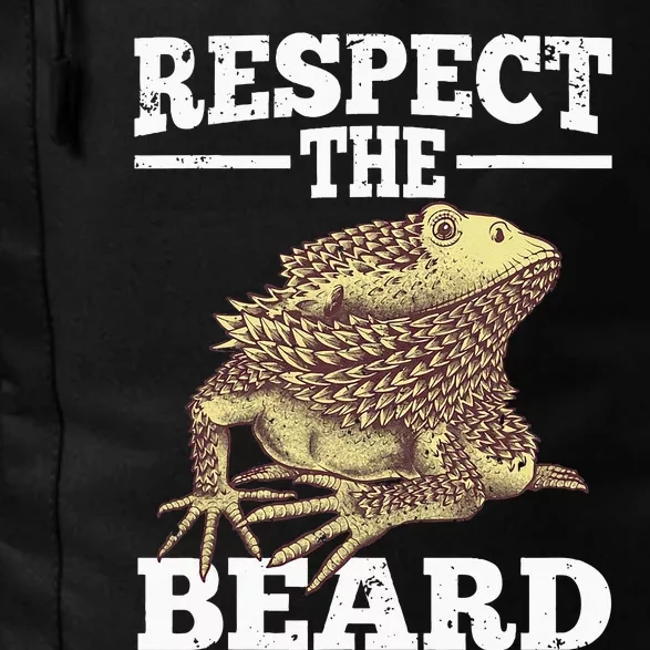 Cool Bearded Dragon For Men Women Reptile Lizard Herpetology Daily Commute Backpack