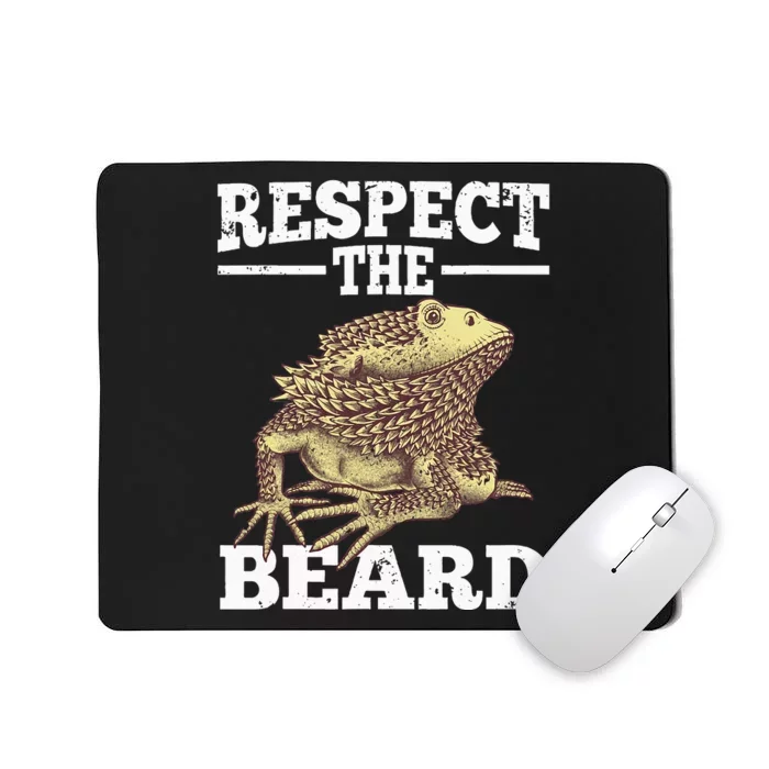 Cool Bearded Dragon For Men Women Reptile Lizard Herpetology Mousepad