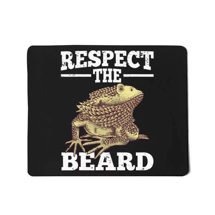 Cool Bearded Dragon For Men Women Reptile Lizard Herpetology Mousepad