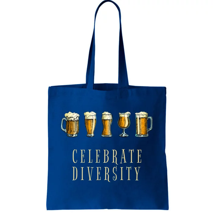 Celebrate Beer Diversity Drinking Gift Tote Bag