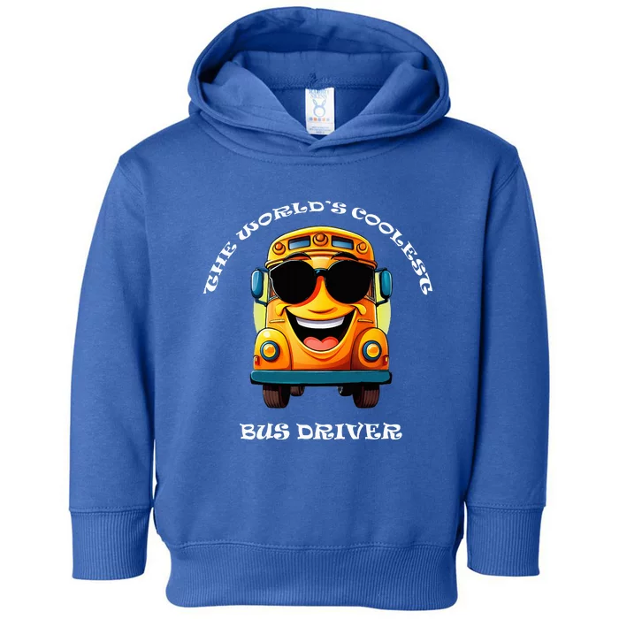 Coolest Bus Driver Toddler Hoodie