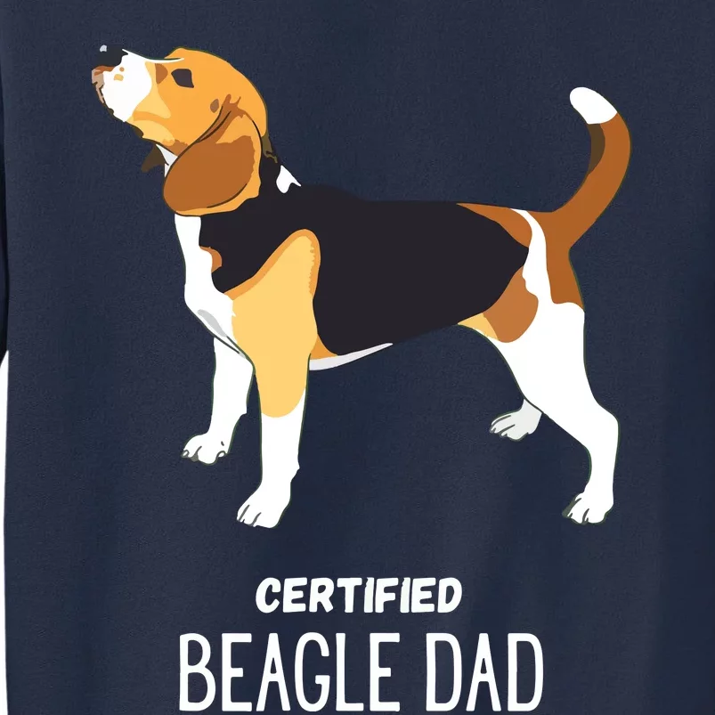 Certified Beagle Dad Sweatshirt