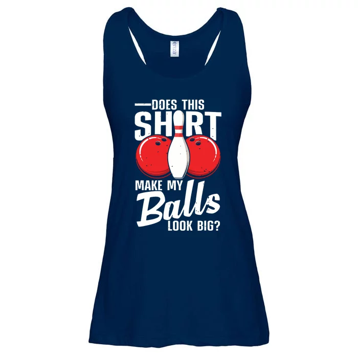 Cool Bowling Design For Men Women Bowling Ball Sport Bowler Ladies Essential Flowy Tank