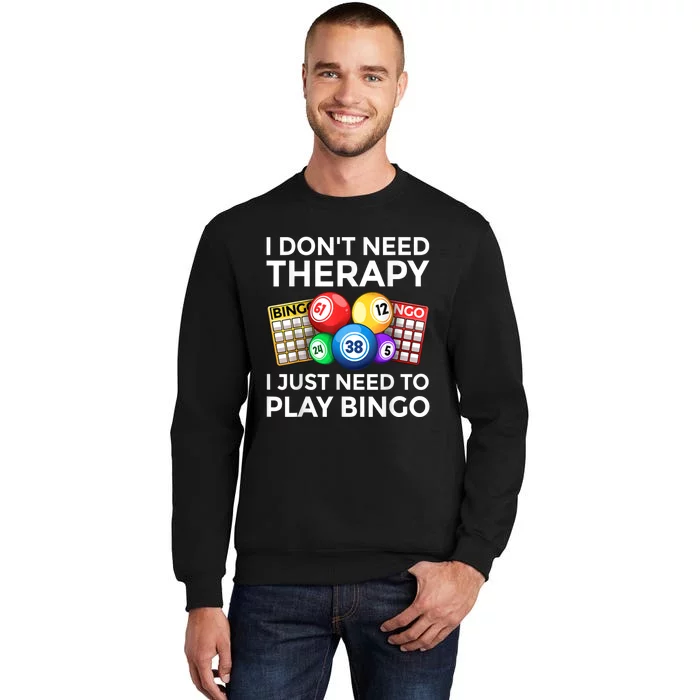 Cute Bingo Design For Men Women Casino Gambling Bingo Lovers Sweatshirt