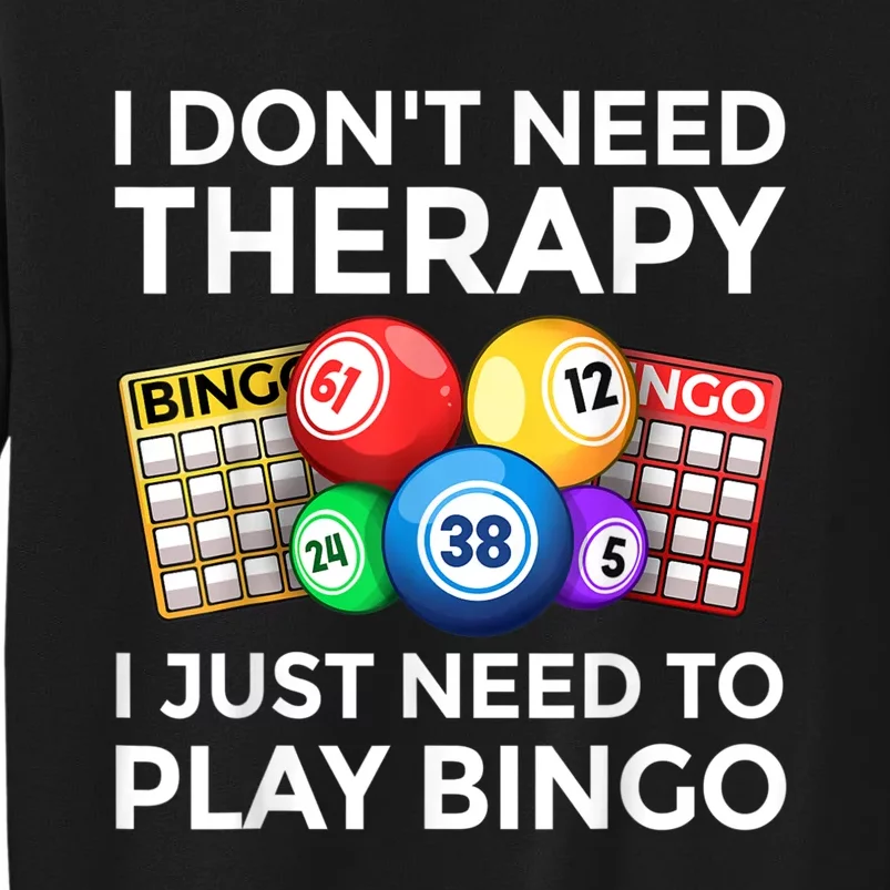 Cute Bingo Design For Men Women Casino Gambling Bingo Lovers Sweatshirt