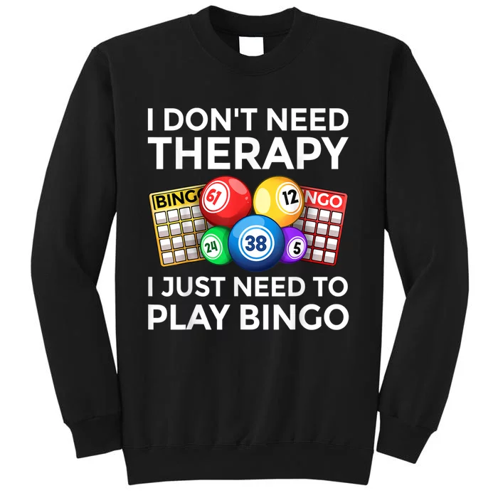 Cute Bingo Design For Men Women Casino Gambling Bingo Lovers Sweatshirt