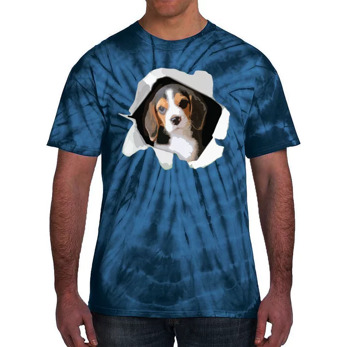 Cute Beagle Dog Puppy Lover Men Women Tie-Dye T-Shirt