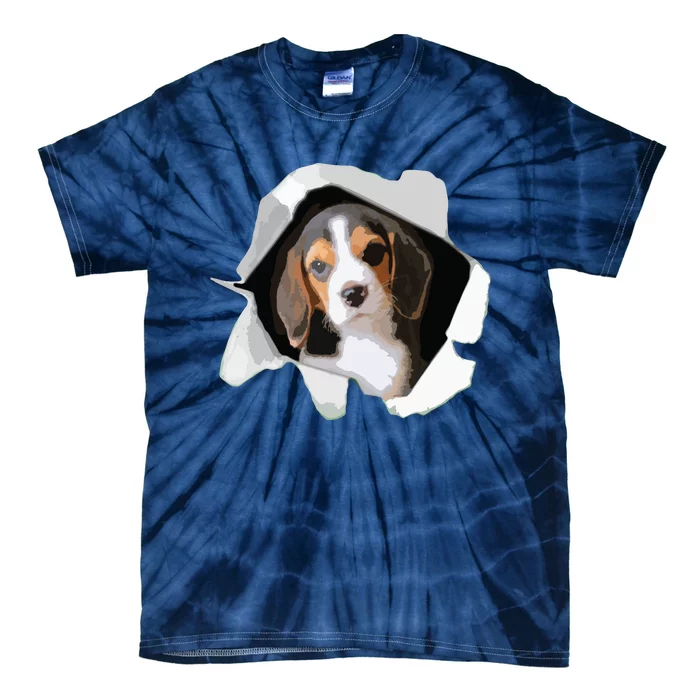 Cute Beagle Dog Puppy Lover Men Women Tie-Dye T-Shirt