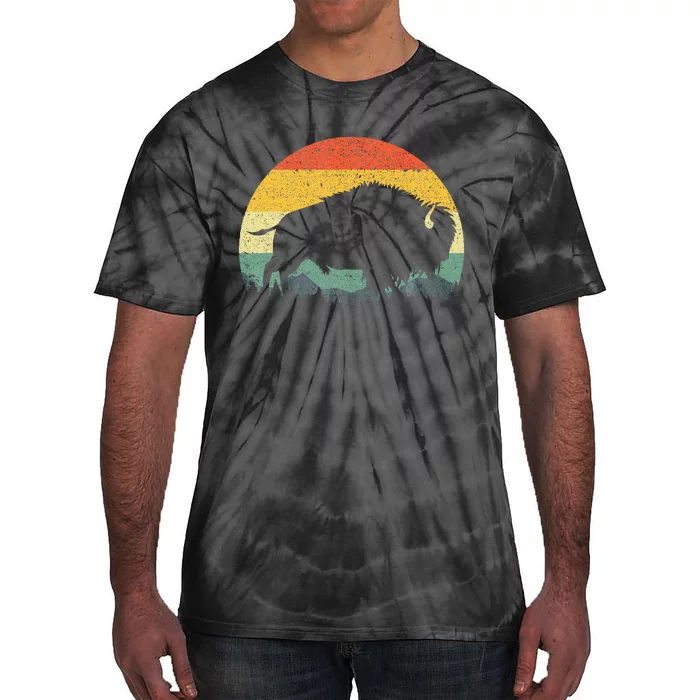 Cool Bison Design Buffalo Bison Lovers Tie-Dye T-Shirt