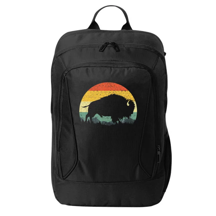 Cool Bison Design For Women Buffalo Bison Lovers City Backpack