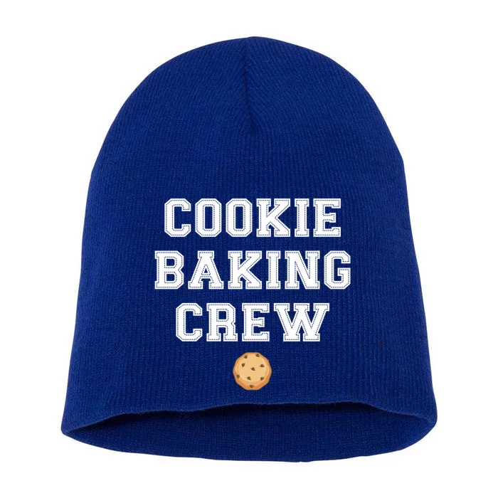 Cookie Baker Design Cookie Baking Crew Gift Short Acrylic Beanie