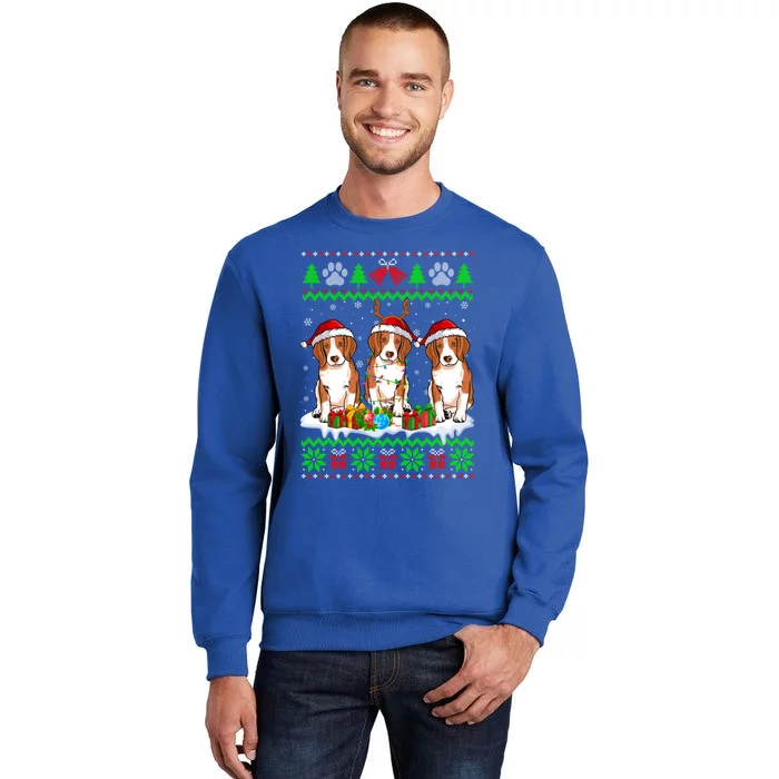 Christmas Beagle Dog Puppy Lover Ugly Xmas Sweater Meaningful Gift Tall Sweatshirt