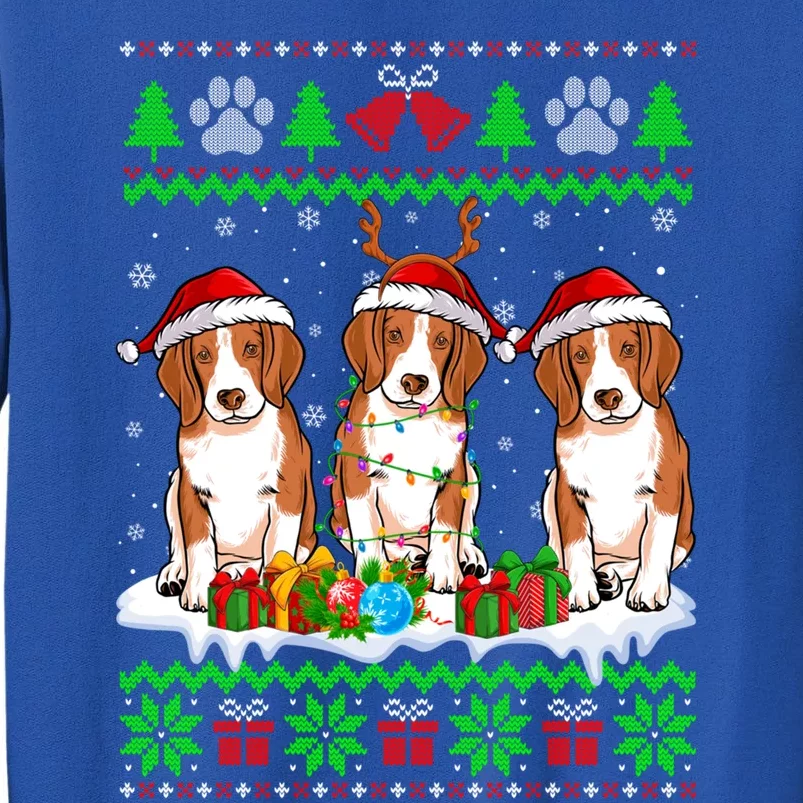 Christmas Beagle Dog Puppy Lover Ugly Xmas Sweater Meaningful Gift Tall Sweatshirt