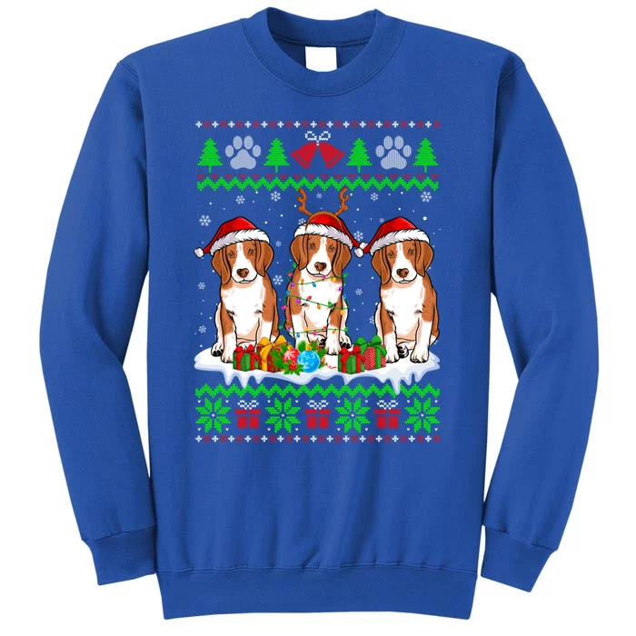 Christmas Beagle Dog Puppy Lover Ugly Xmas Sweater Meaningful Gift Tall Sweatshirt