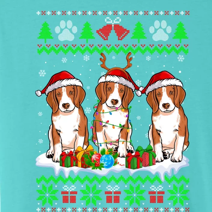 Christmas Beagle Dog Puppy Lover Ugly Xmas Sweater Meaningful Gift ChromaSoft Performance T-Shirt