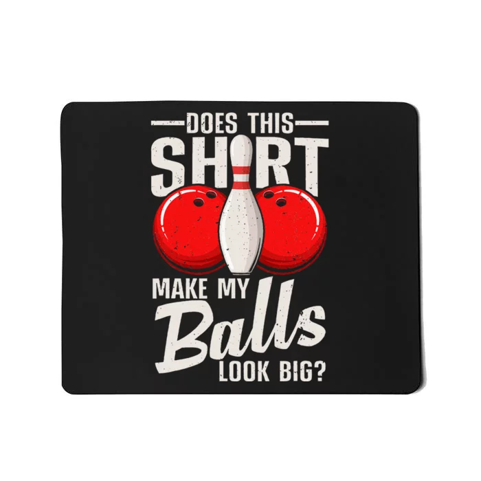 Cool Bowling Design For Women Bowling Ball Sport Bowler Mousepad