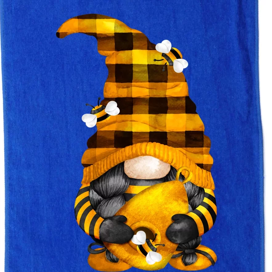 Cute Beekeeper Design For Xmas Matching Couple Bee Gnome Gift Platinum Collection Golf Towel