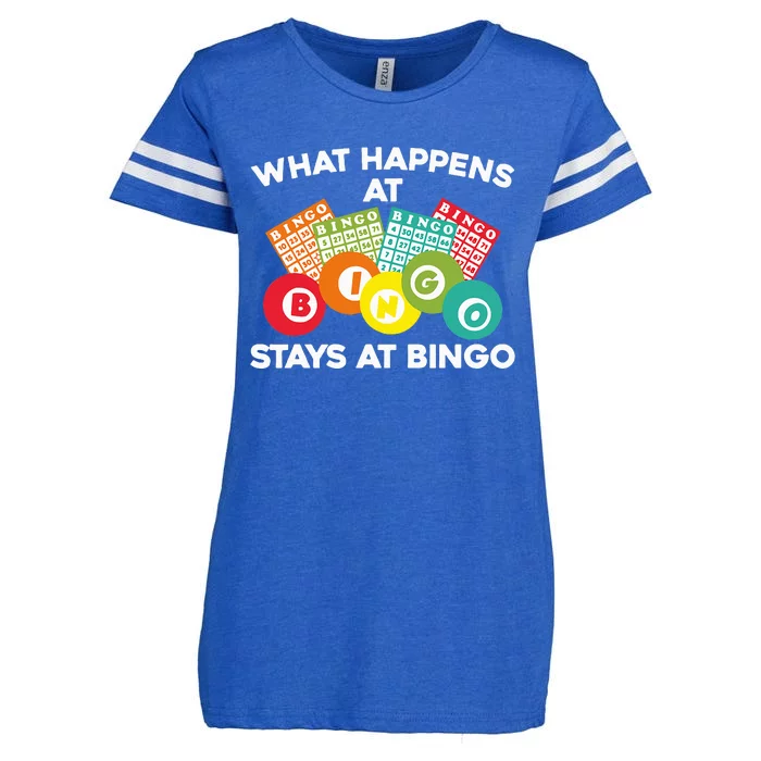 Cute Bingo Design Fun Gambling Game for Bingo Lovers Enza Ladies Jersey Football T-Shirt