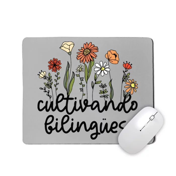 Cultivando Bilingues Dual Language Crew Bilingual Teacher Mousepad