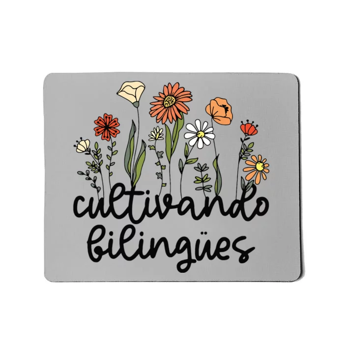 Cultivando Bilingues Dual Language Crew Bilingual Teacher Mousepad