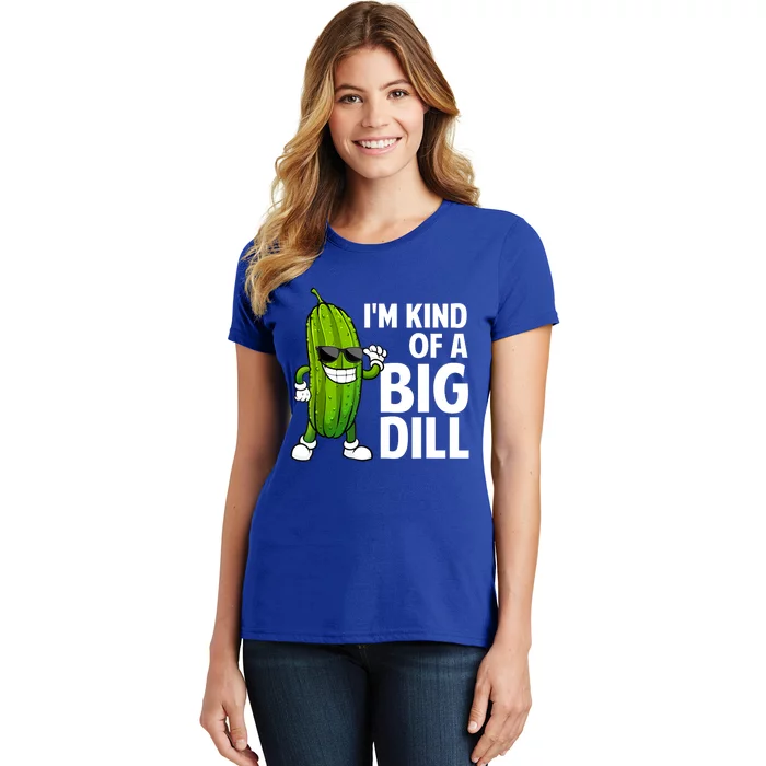 Cool Big Dill Pickle Lover Funny Pickle Gift Women's T-Shirt