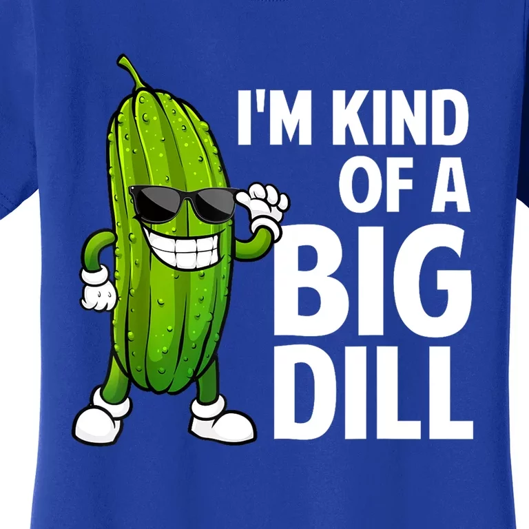 Cool Big Dill Pickle Lover Funny Pickle Gift Women's T-Shirt