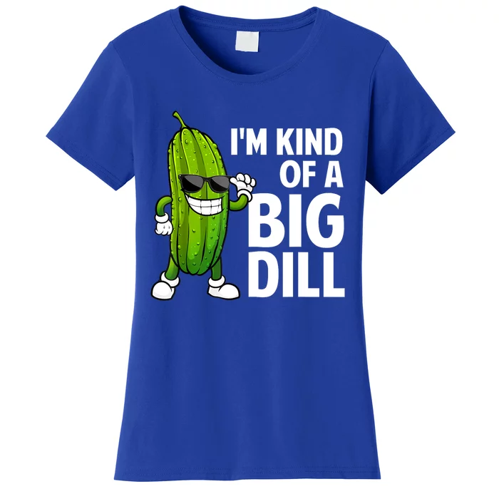 Cool Big Dill Pickle Lover Funny Pickle Gift Women's T-Shirt