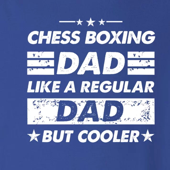 Chess Boxing Dad Like A Regular Dad Funny Chess Boxing Gift Toddler Long Sleeve Shirt