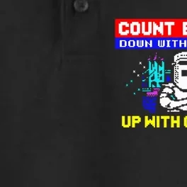 Count Binface Down With Fascists Up With Ceefax Dry Zone Grid Performance Polo