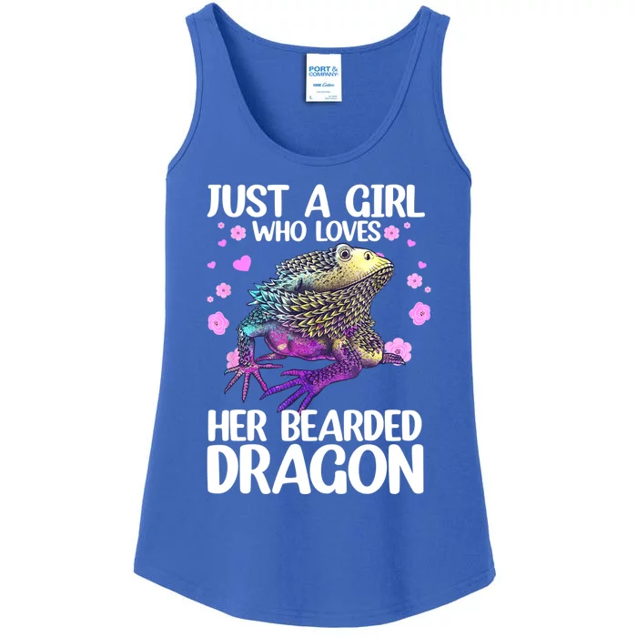 Cute Bearded Dragon For Women Girls Bearded Dragon Lovers Ladies Essential Tank