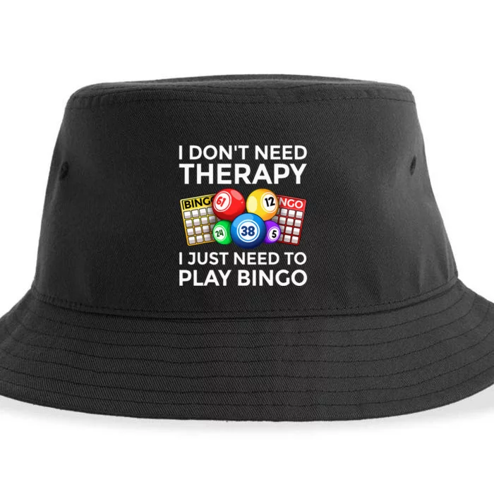 Cute Bingo Design For Wo Casino Gambling Bingo Lovers Sustainable Bucket Hat