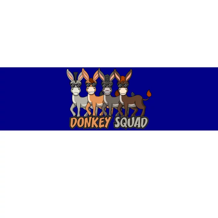 Cute Baby Donkey Squad Mule Gift Bumper Sticker