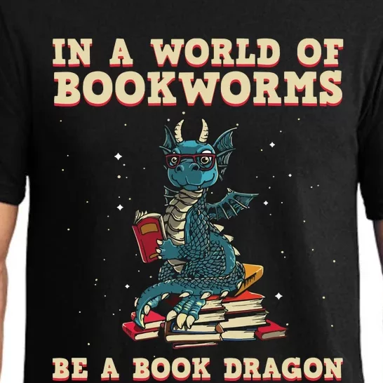 Cute Bookworm Design For Men Women Librarian Book Lover Pajama Set